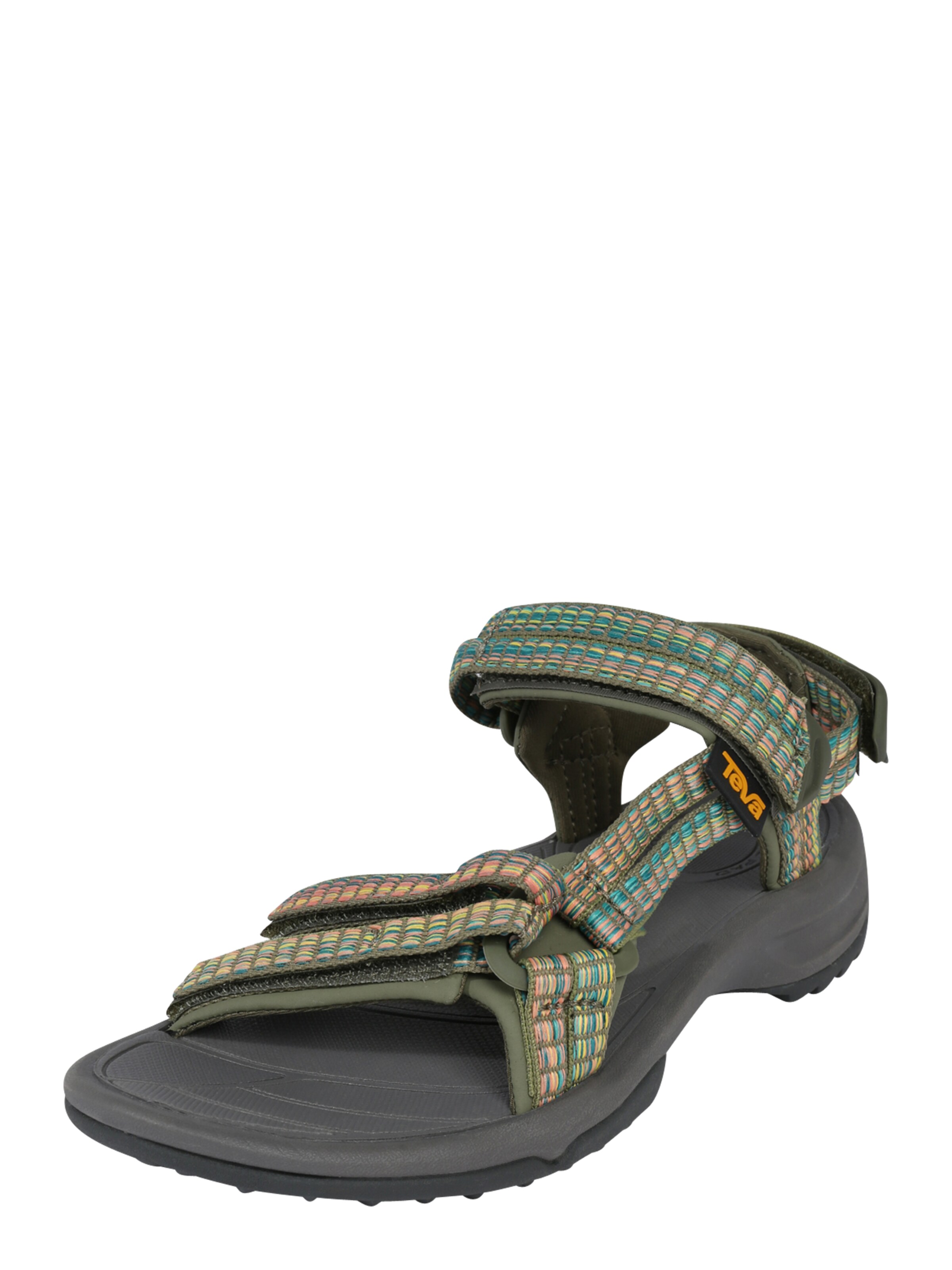 Sandalo da trekking 'Terra' di TEVA in verde: frontale
