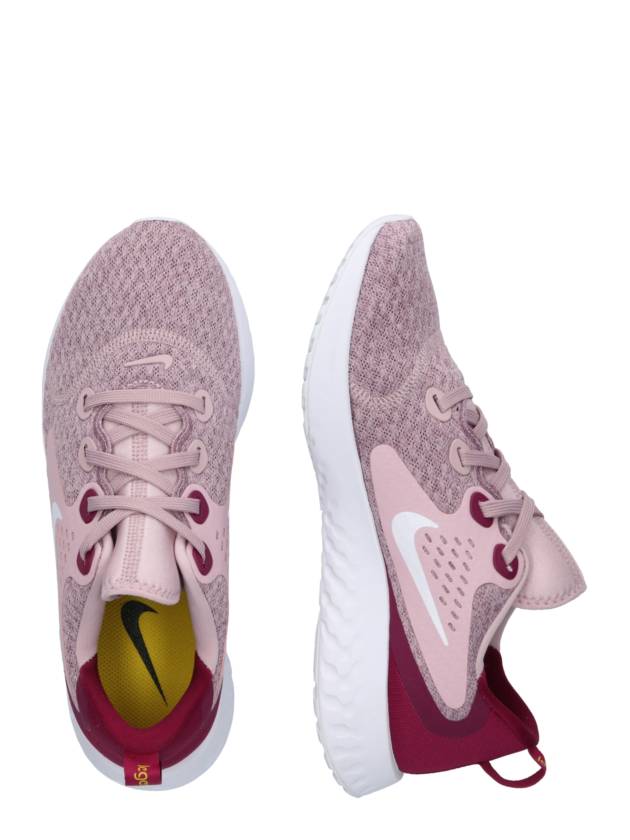 NIKE loopschoenen 'Legend React' in paars / cyclam / antiek roze