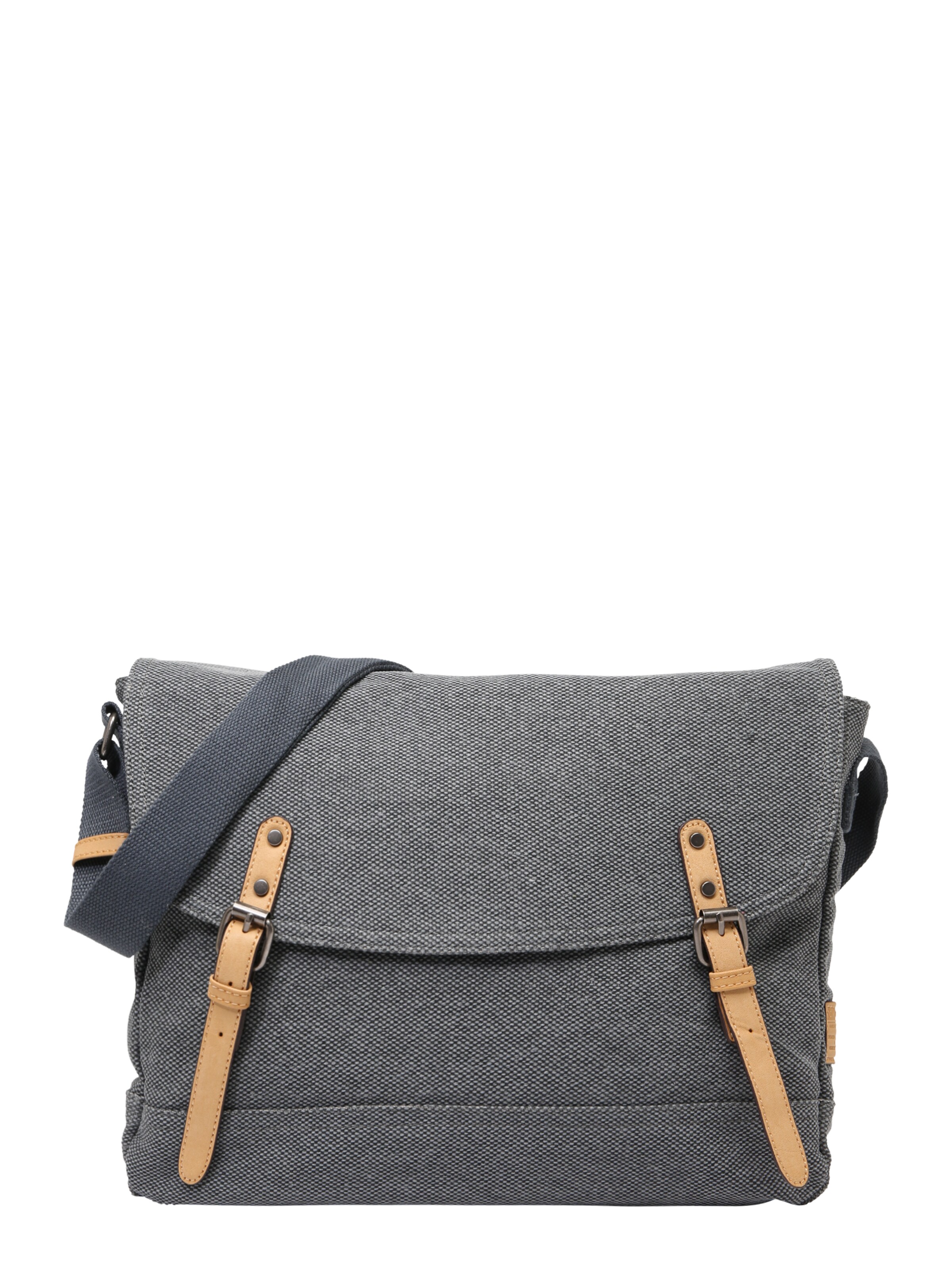 TOM TAILOR - Schoudertas 'MAX' in de kleur Blauw