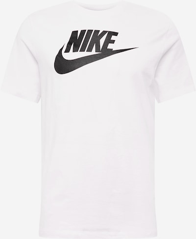 Nike Sportswear Тениска 'Futura' в черно / бяло, Преглед на продукта