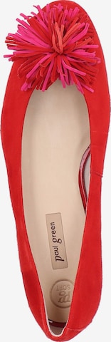 Paul Green Ballet Flats in Red