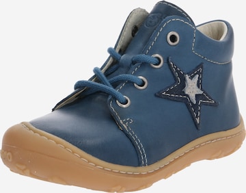 Pepino First-Step Shoes 'Romy' in Blue: front