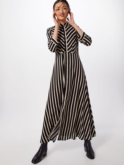 Y A S Hemdkleid Savanna In Creme Schwarz About You 