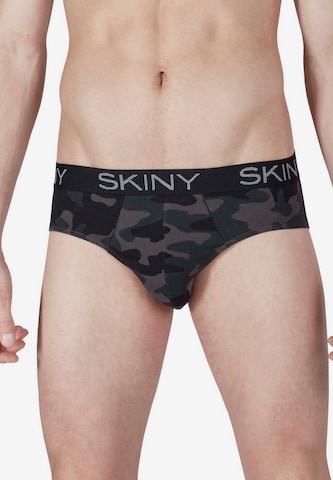 Slip di Skiny in verde: frontale