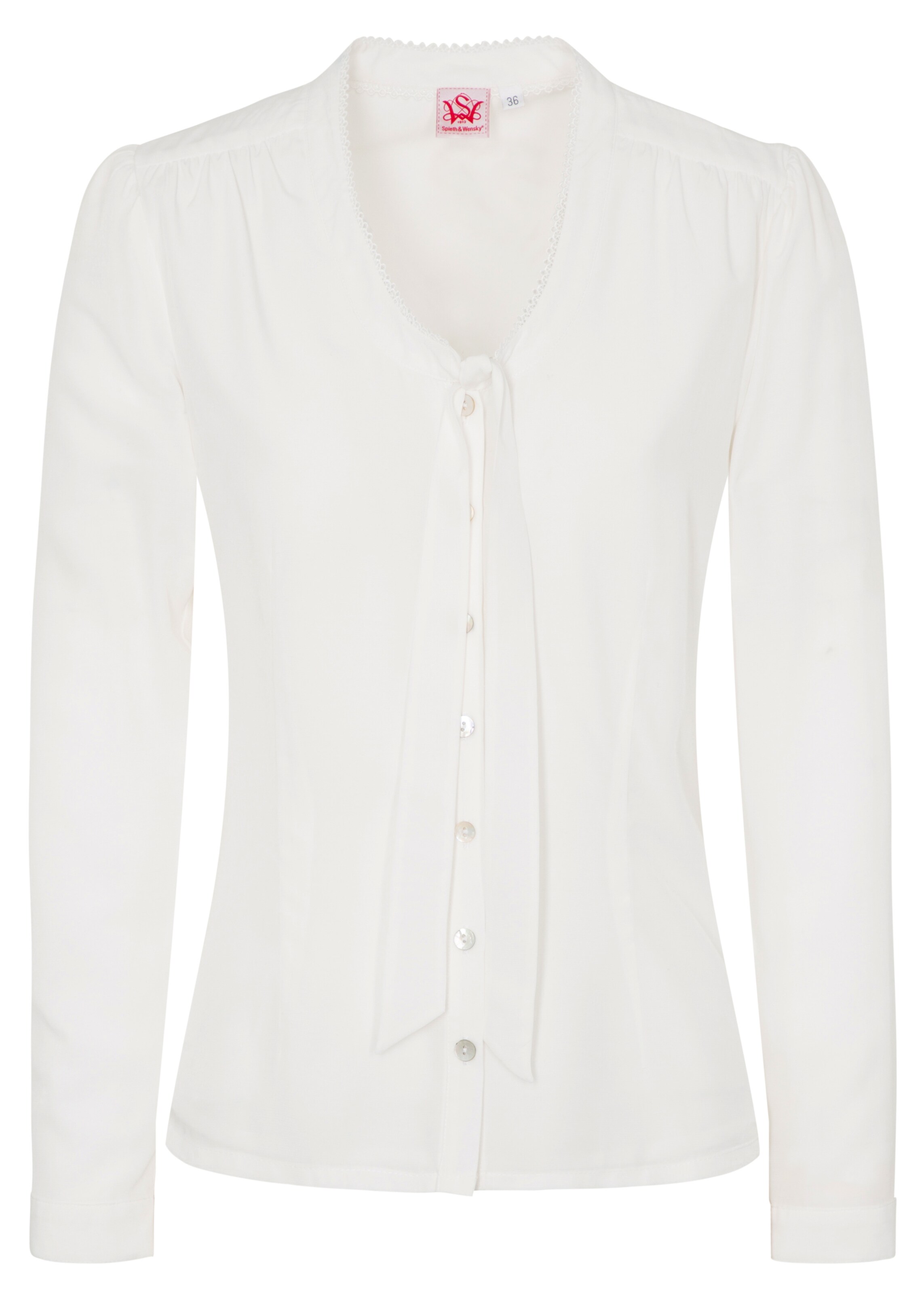 SPIETH & WENSKY - Bluse 'Monaco' in naturweiß