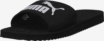 PUMA Pantolette 'Purecat' in schwarz / weiß, Produktansicht