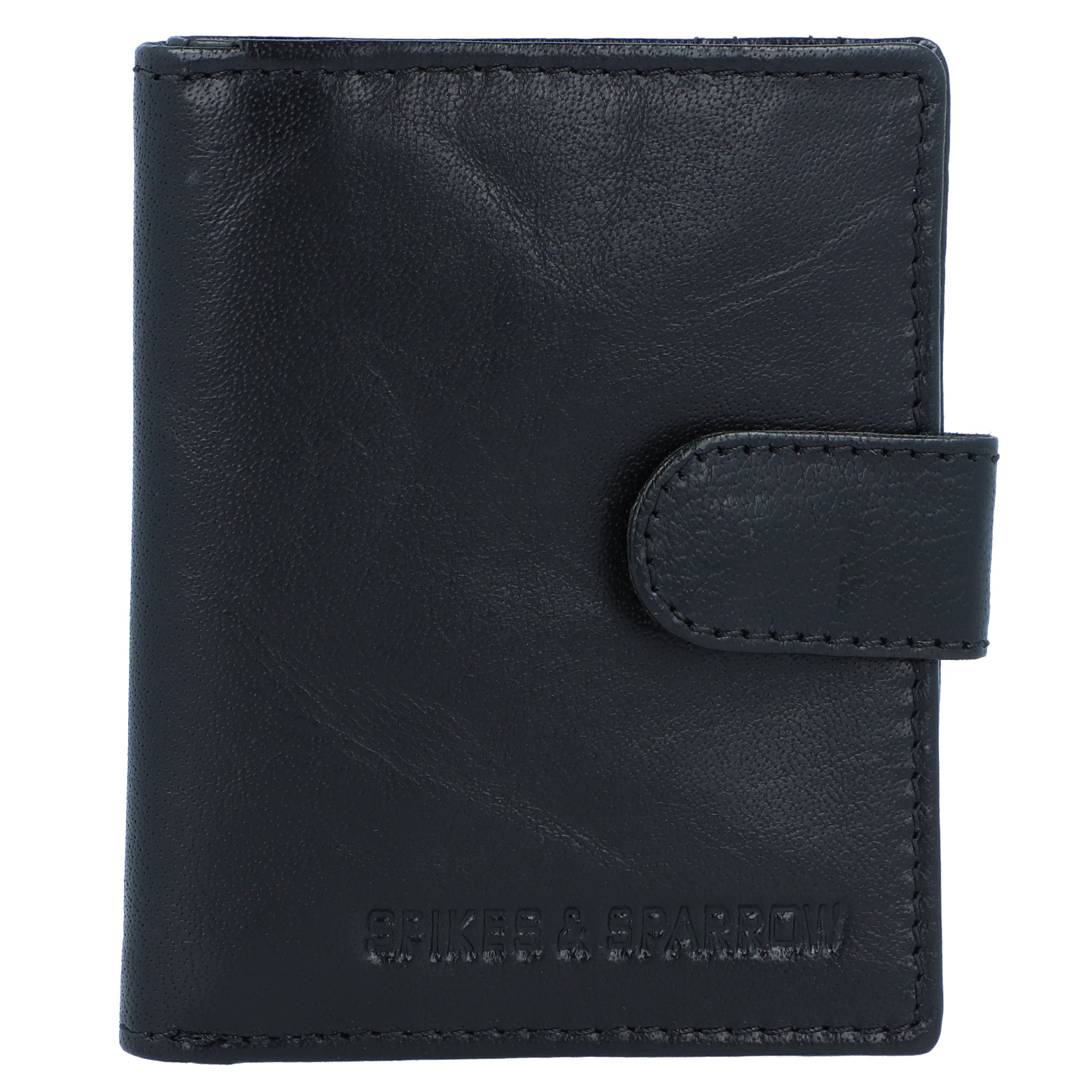 Spikes & Sparrow Geldbörse in Schwarz: Vorderseite