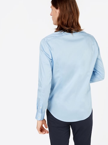 DRYKORN Slim fit Business Shirt 'ELIAS' in Blue