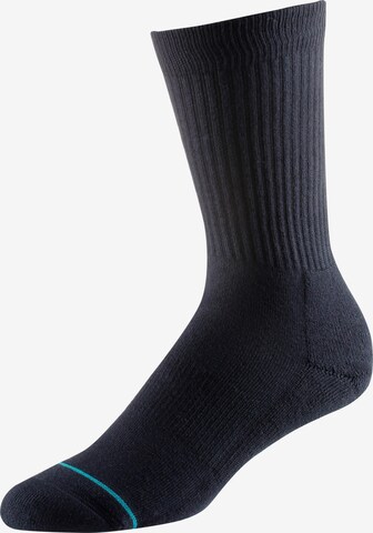 Stance Socks in Blue: front