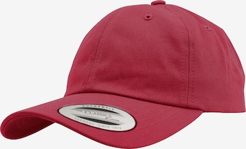 Cappello da baseball di Flexfit in rosso: frontale