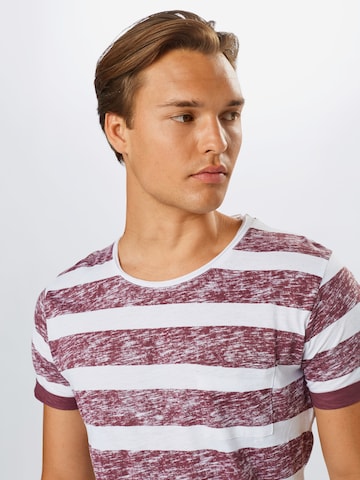 Key Largo Regular Fit T-Shirt 'Airflow' in Rot