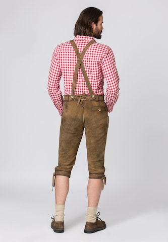 STOCKERPOINT - regular Pantalón tradicional 'Justin4' en marrón