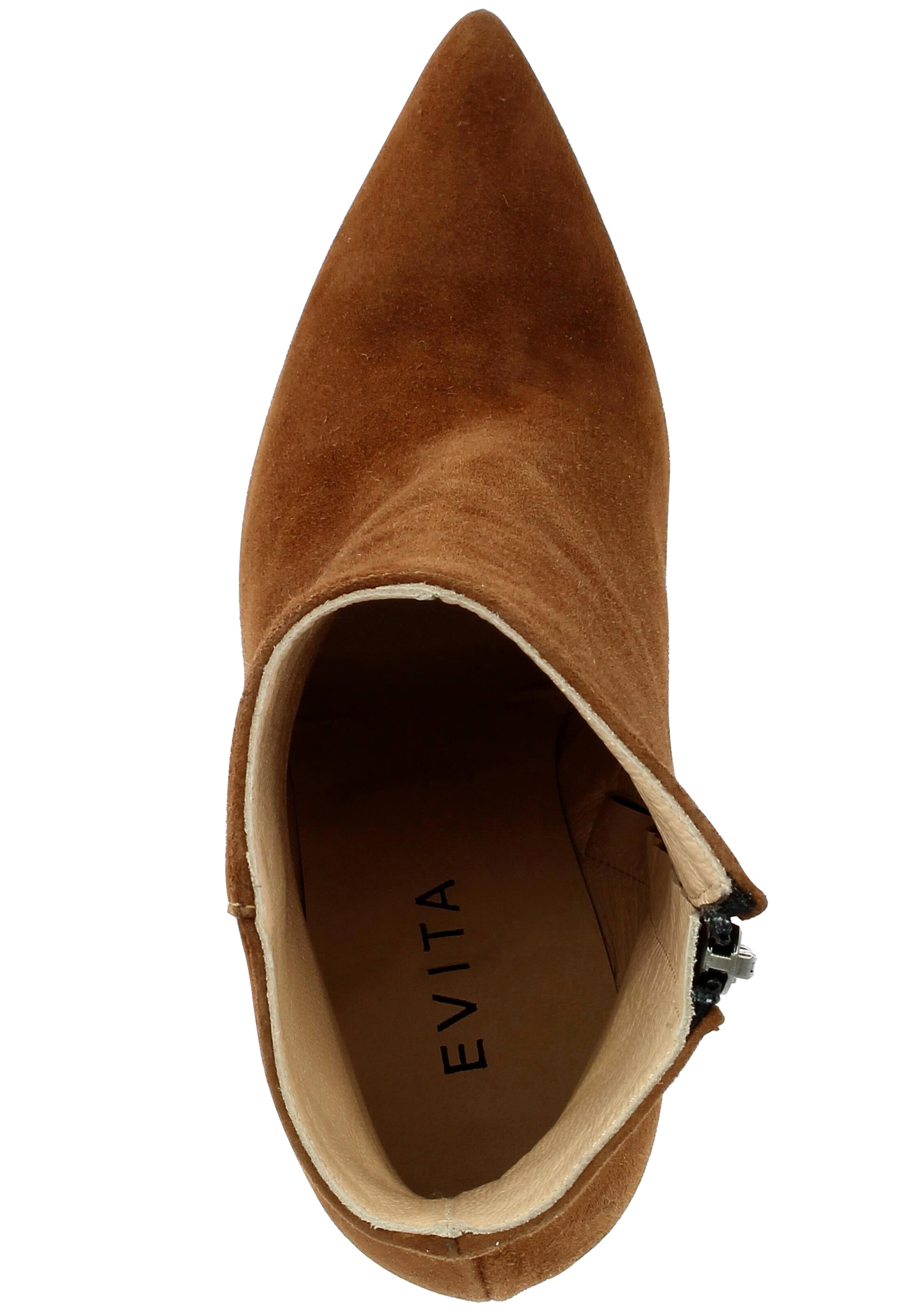 EVITA Enkellaarsjes in Bruin