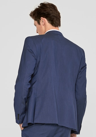 s.Oliver BLACK LABEL - Ajuste estrecho Chaqueta tipo saco para negocios en azul