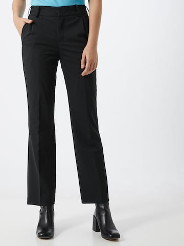 DRYKORN Pleated Pants 'ESSAY' in Black: front