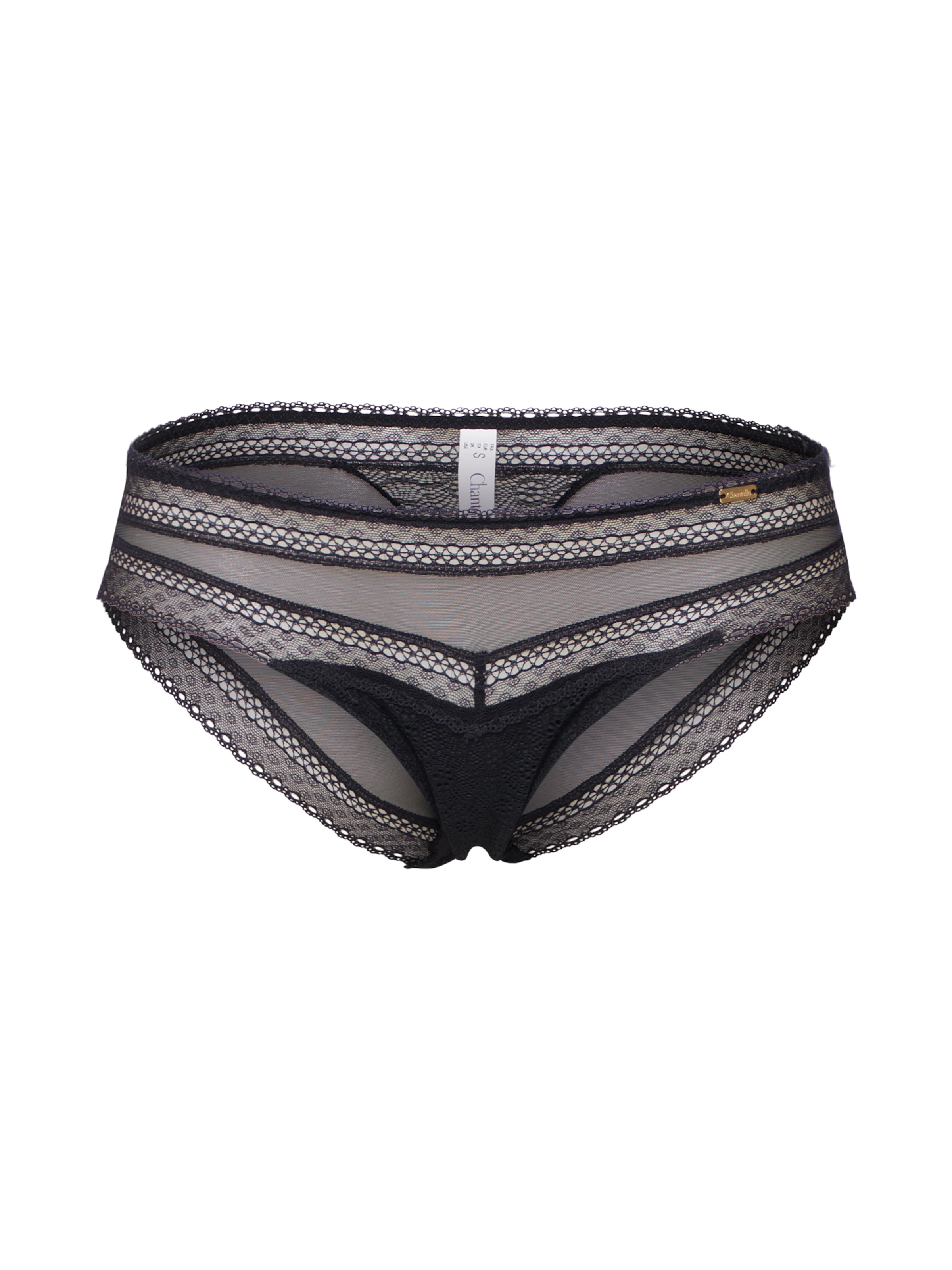 Chantelle Slip 'Festivite' in Black: front