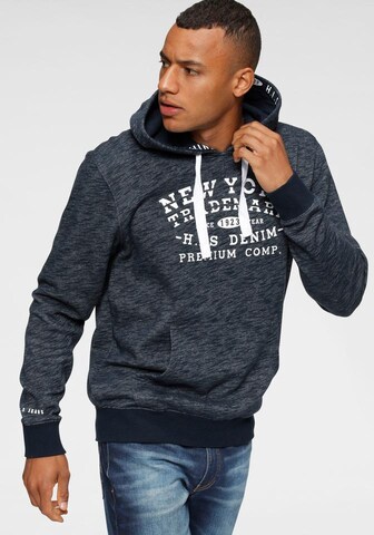 H.I.S Sweatshirt in Blau: Vorderseite