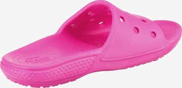 Crocs Strand-/badschoen 'Classic Slide' in Roze