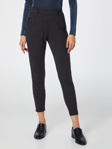 ICHI - Tapered Pantalón 'IH Kate' en gris: frente