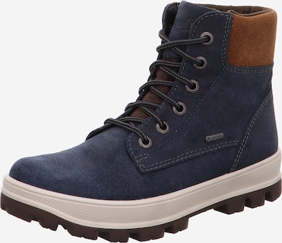 SUPERFIT Boots in Dusty blue / Brown, Item view