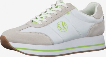 s.Oliver Sneakers laag in Beige: voorkant