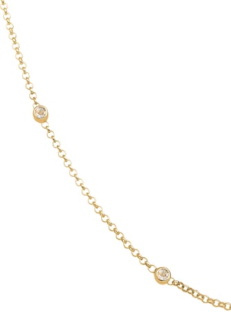 ELLI Necklace 'Kristall' in Gold