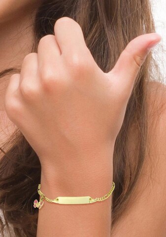 AMOR Bracelet 'Schmetterling' in Gold: front