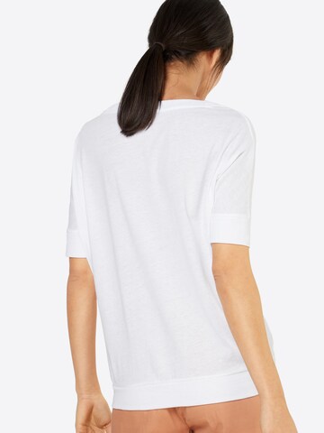 T-shirt QS en blanc : derrière