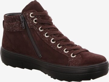 Legero Sneakers hoog in Rood