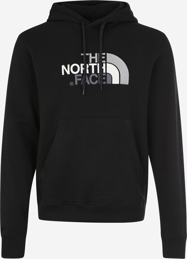 THE NORTH FACE Sweatshirt 'Drew Peak' in dunkelgrau / schwarz / weiß, Produktansicht