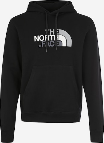 THE NORTH FACE Regular fit Μπλούζα φούτερ 'Drew Peak' σε μαύρο: μπροστά