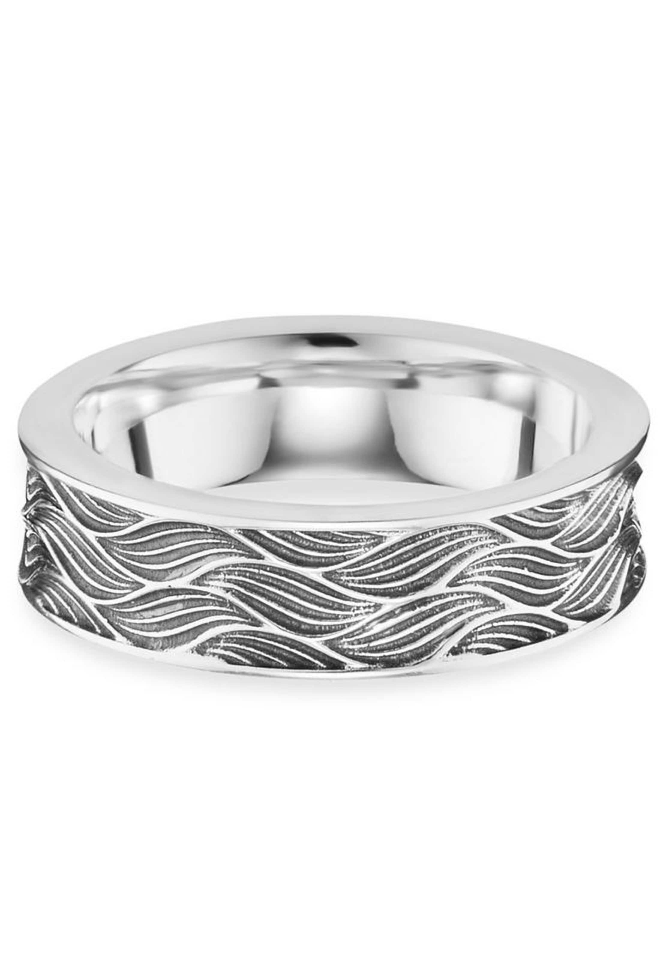 caï Silberring in Silber: Vorderseite