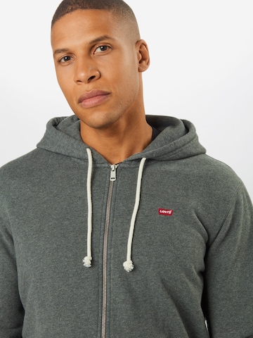 LEVI'S ® Regular fit Sweat jacket 'New Original Zip Up' in Grey