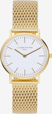 Liebeskind Berlin Analoog horloge in Goud: voorkant