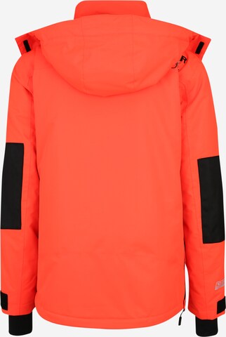 Superdry Outdoorová bunda - oranžová: zadná strana