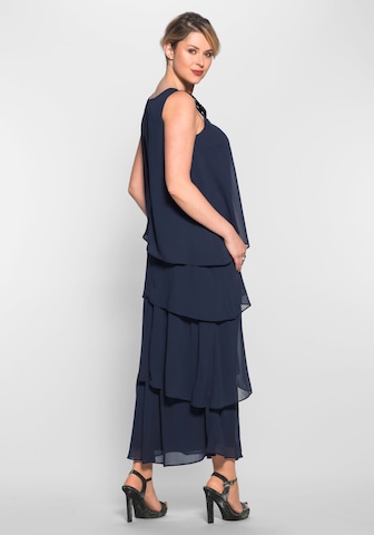 SHEEGO Abendkleid in Blau