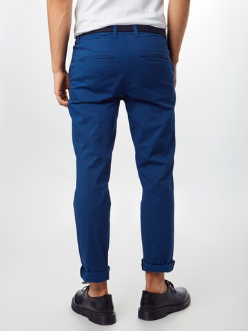 Regular Pantalon chino 'YARD' SELECTED HOMME en bleu