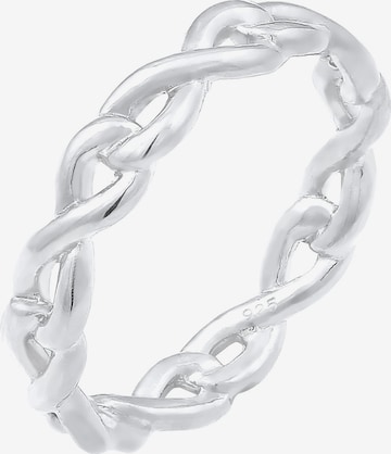 ELLI Ring in Silver: front