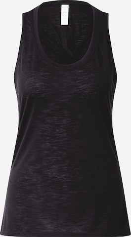 Marika Sporttop 'GRACIE' in Zwart: voorkant