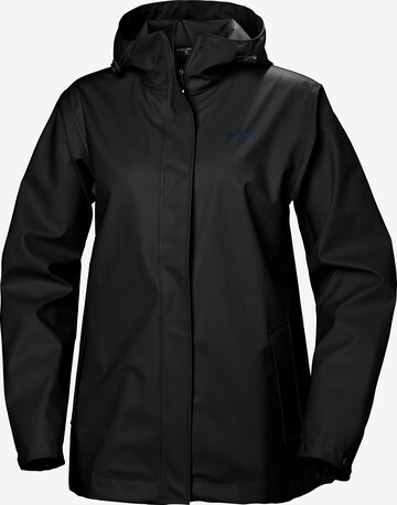 HELLY HANSEN Outdoor Jacket 'Moss' in Black: front