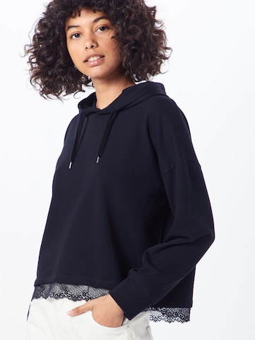 Sweat-shirt 'Charleen' ABOUT YOU en bleu : devant