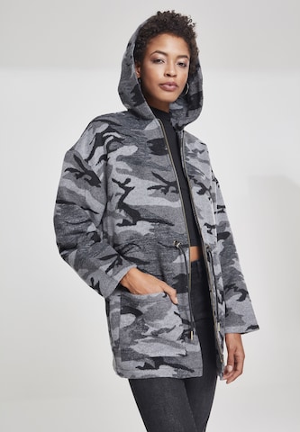 Urban Classics Between-Seasons Parka in Grey