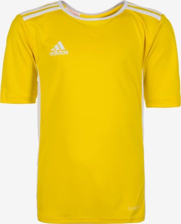 Maglia funzionale 'Entrada 18' di ADIDAS SPORTSWEAR in giallo: frontale