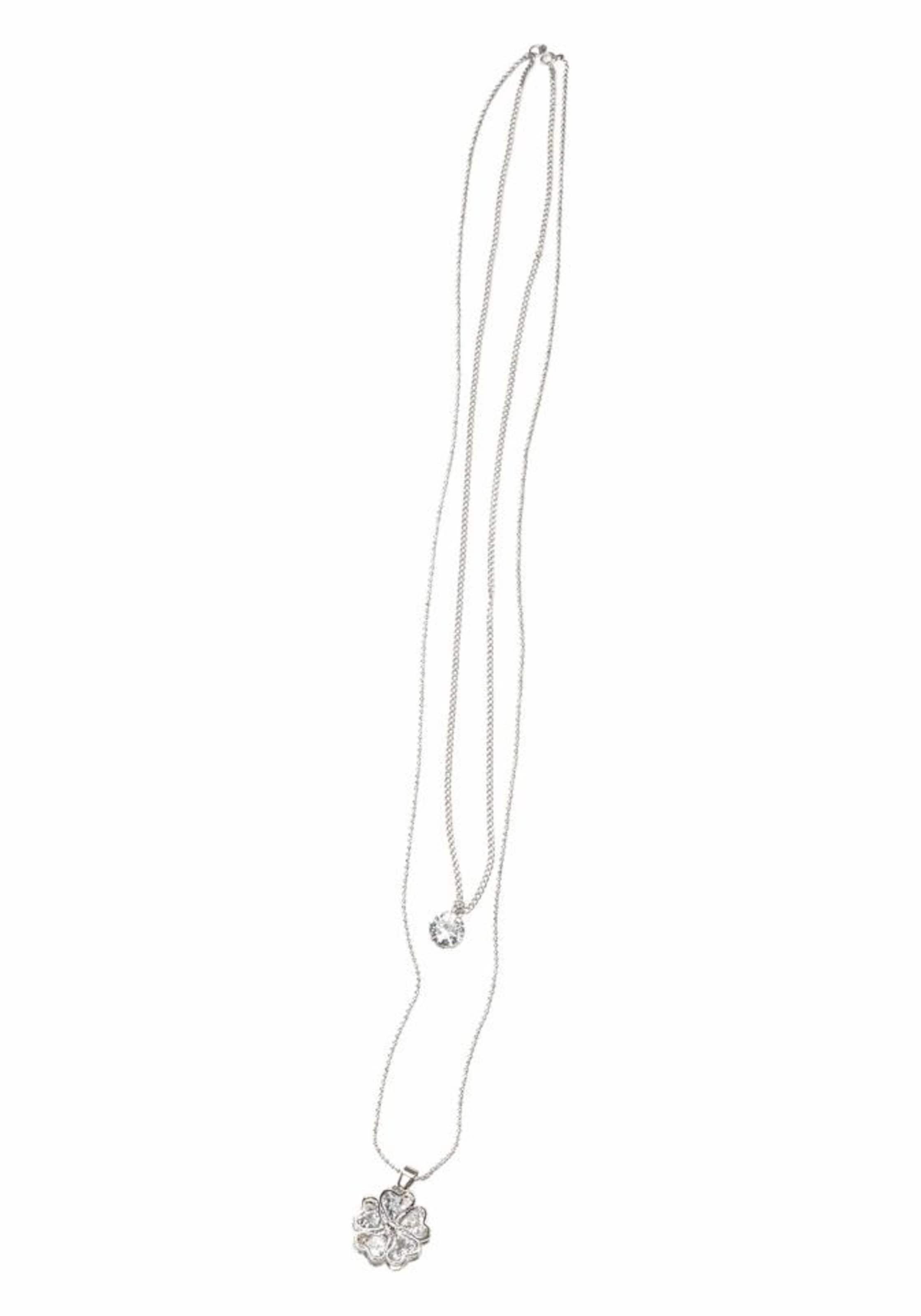 J. Jayz Necklace in Silver: front