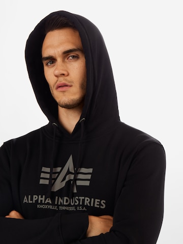 Pull-over ALPHA INDUSTRIES en noir