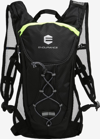 ENDURANCE Sports Backpack 'Liffey' in Black: front