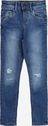 NAME IT - Skinny Calças de ganga 'POLLY' em azul: frente