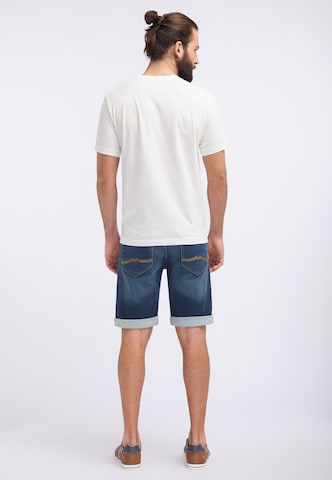 MUSTANG Regular Shorts 'Chicago' in Blau