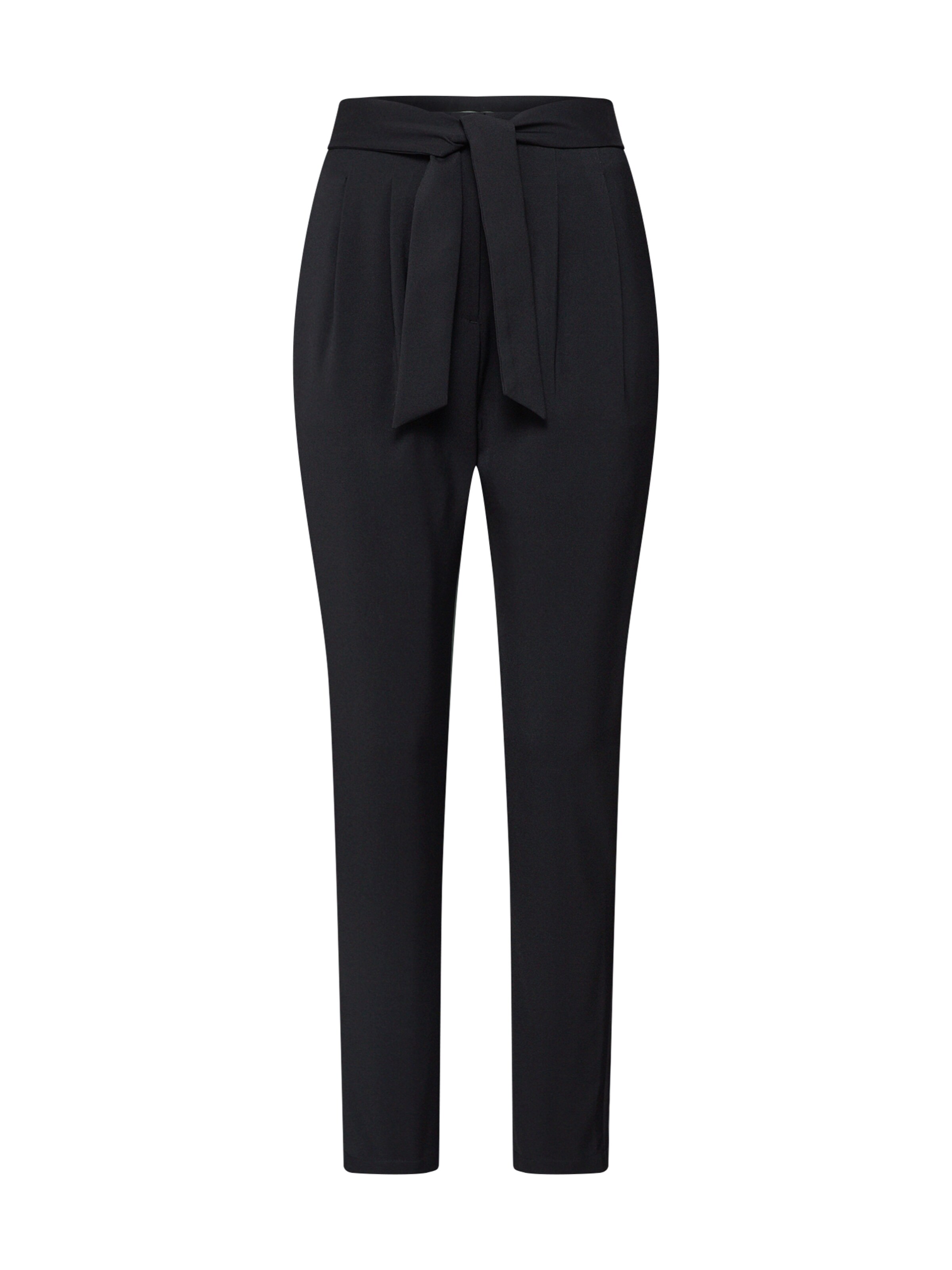 4th & Reckless - Bandplooibroek 'Jimmy Trousers' in de kleur Zwart