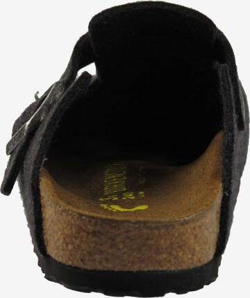 BIRKENSTOCK Huisschoen 'Boston' in Grijs